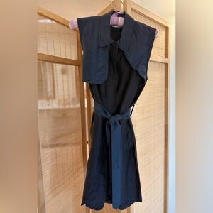 Billy Reid Navy Sleeveless Dress